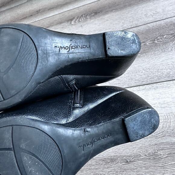 Naturalizer Natural Soul Black Ankle Boots - Size Unknown - Picture 7 of 11